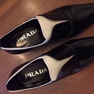 Prada Calzature Donna, 37, Spazzolato Bico, RARE